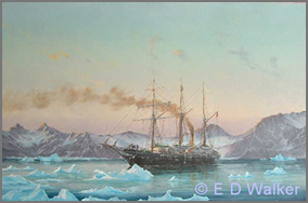 Shackleton's Endurance at South Georgia