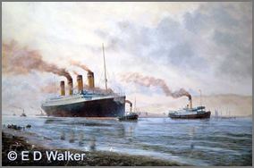 Titanic Leaving Belfast