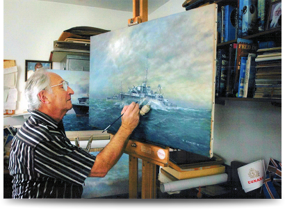 Marine Artist Titanic Artist Historic Ship Artist Edward D Walker